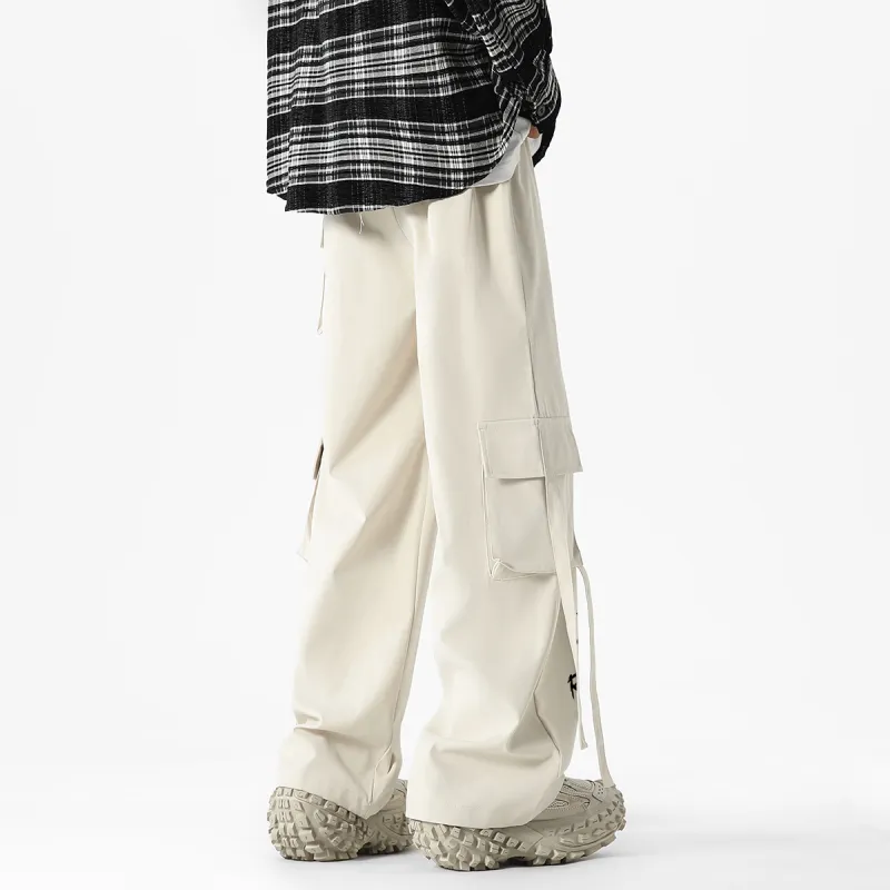 Qnxeey Casual Pants Unisex-27