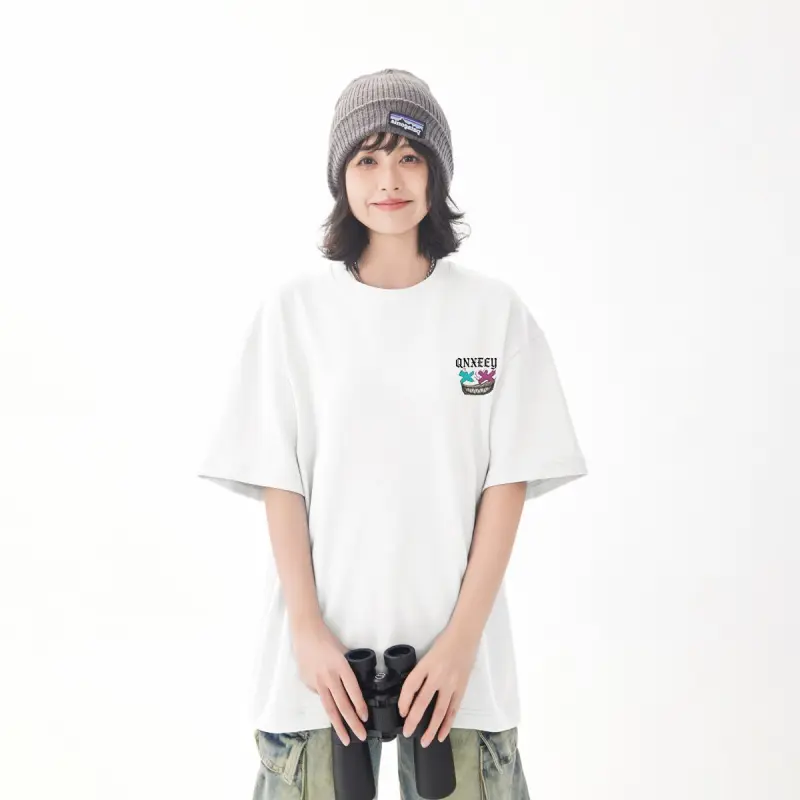 Qnxeey T Shirts Unisex-9