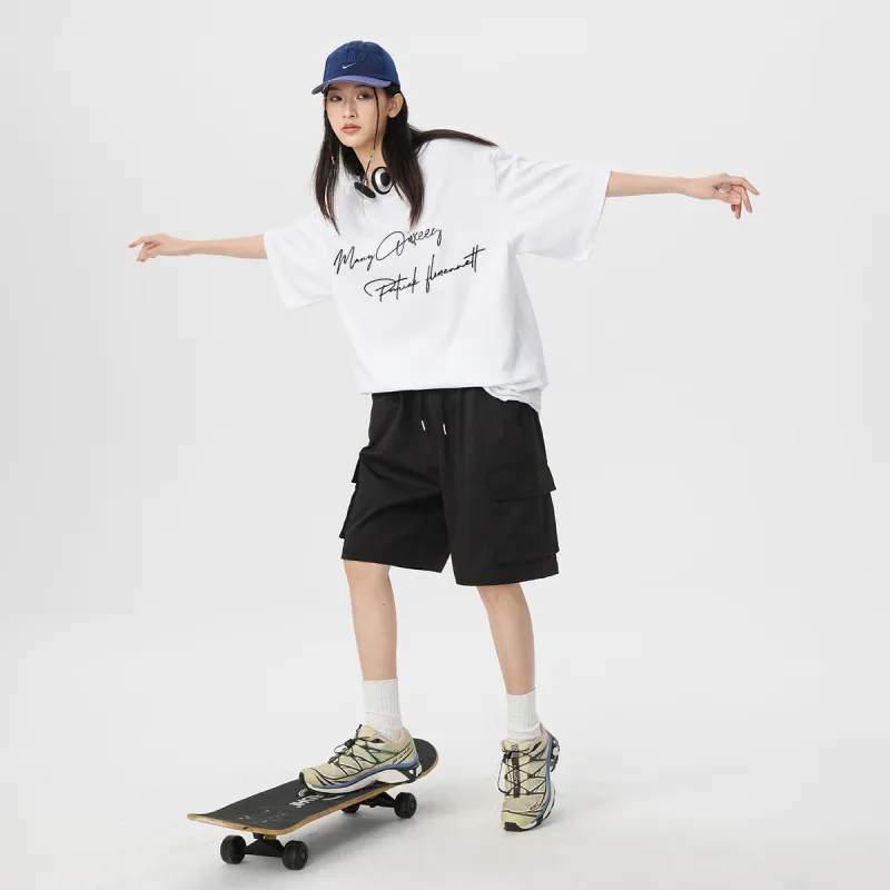 Qnxeey T Shirts Unisex-5
