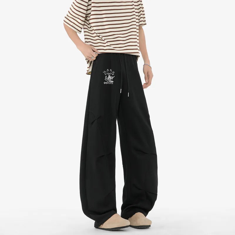 Qnxeey Knitted Sweatpants Unisex-15