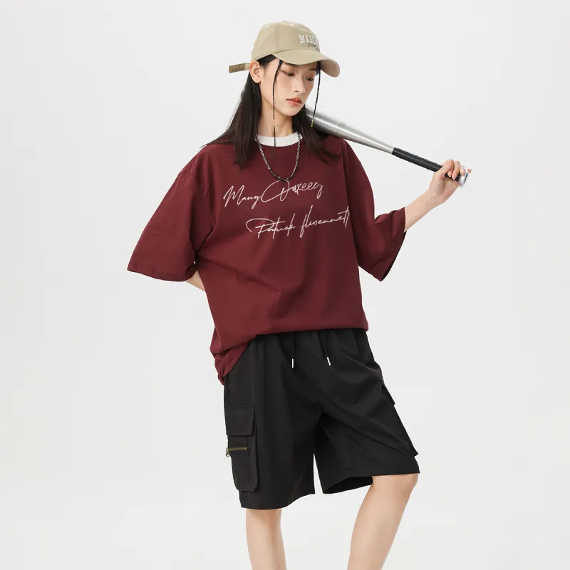 Qnxeey T Shirts Unisex-26