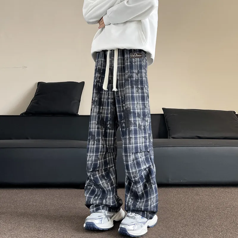 Qnxeey Casual Pants Unisex-11