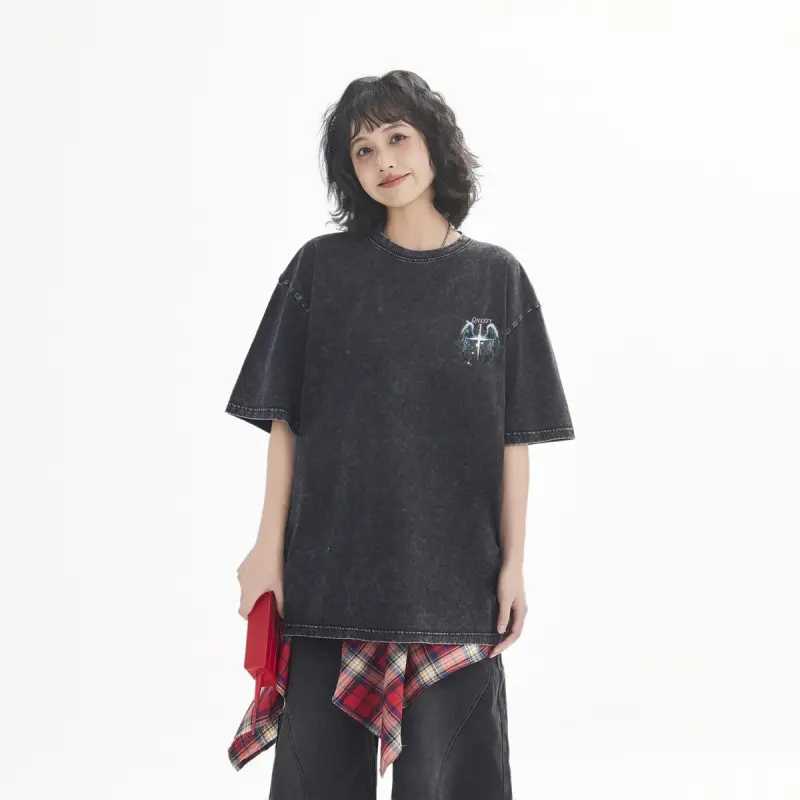 Qnxeey T Shirts Unisex-5