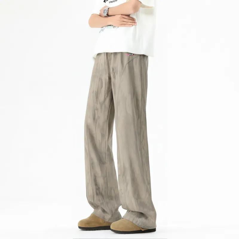 Qnxeey Casual Pants Unisex-8