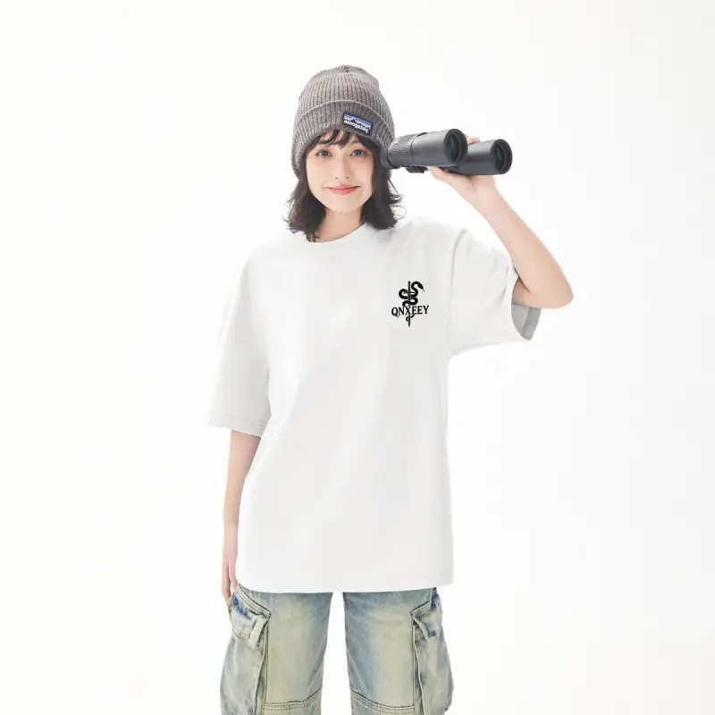Qnxeey T Shirts Unisex-9