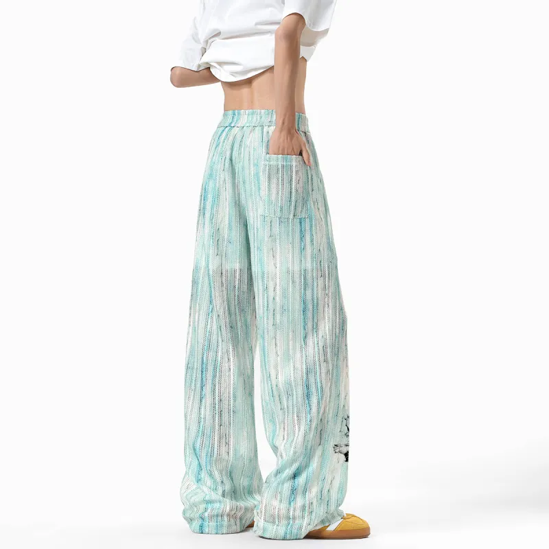 Qnxeey Casual Pants Unisex-10