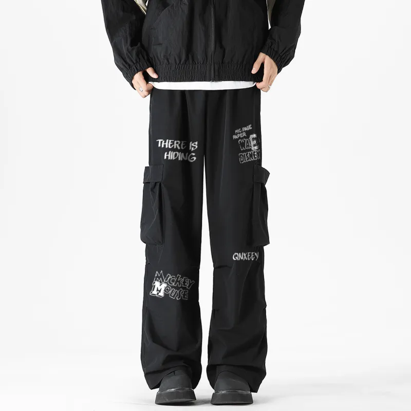 Qnxeey Cargo Pants Unisex-9