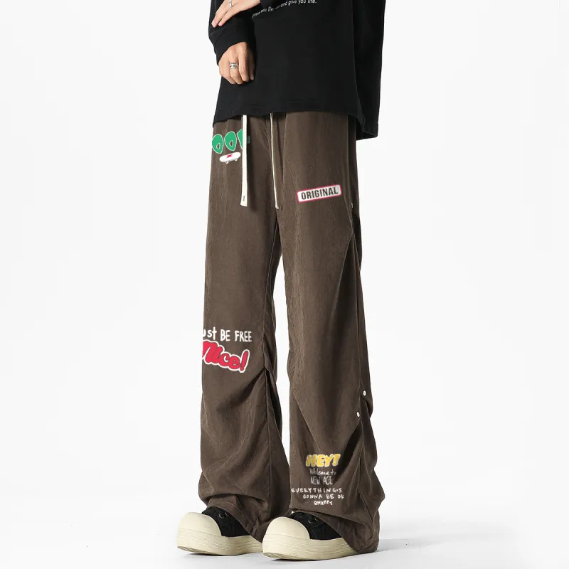 Qnxeey Casual Pants Unisex-36