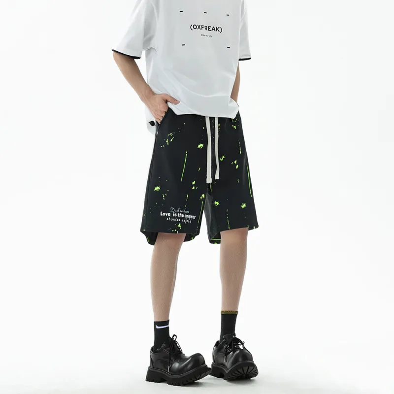 Qnxeey Casual Shorts Unisex-17