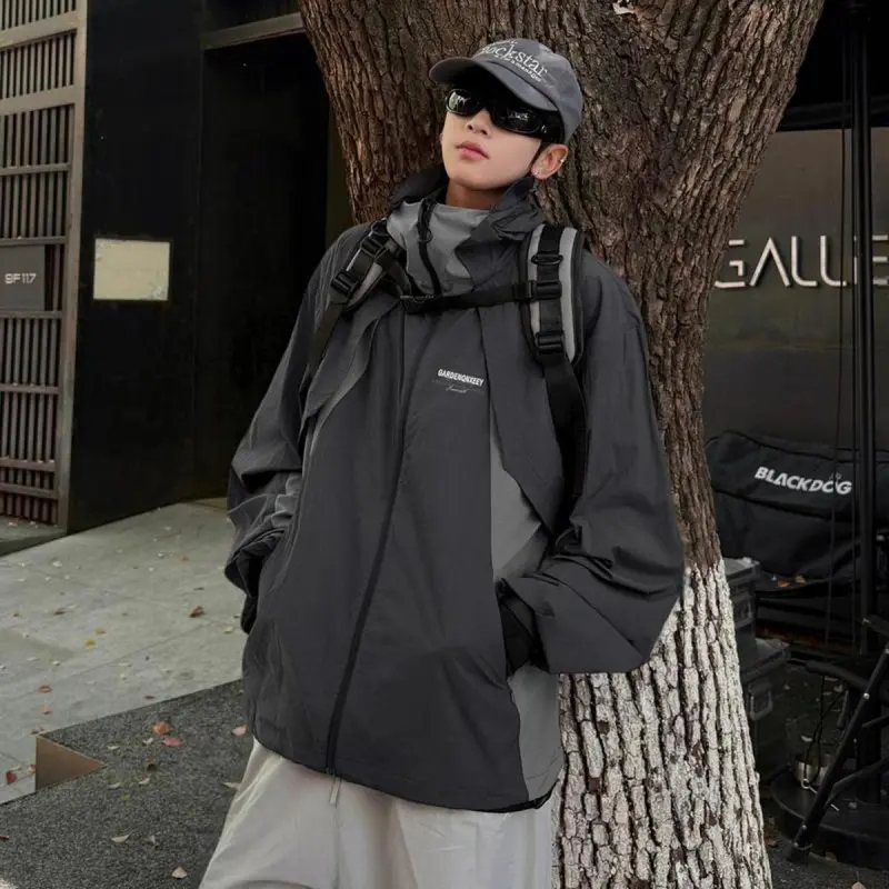 Qnxeey Breathable UV Protection Sun Protection Clothing Unisex-8