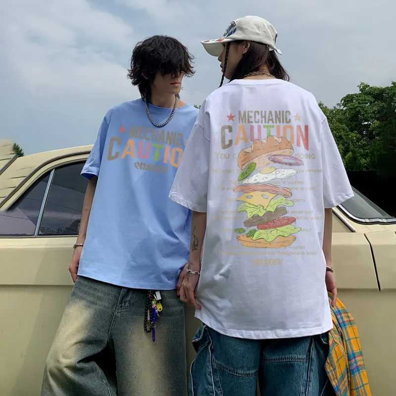 Qnxeey T Shirts Unisex-17