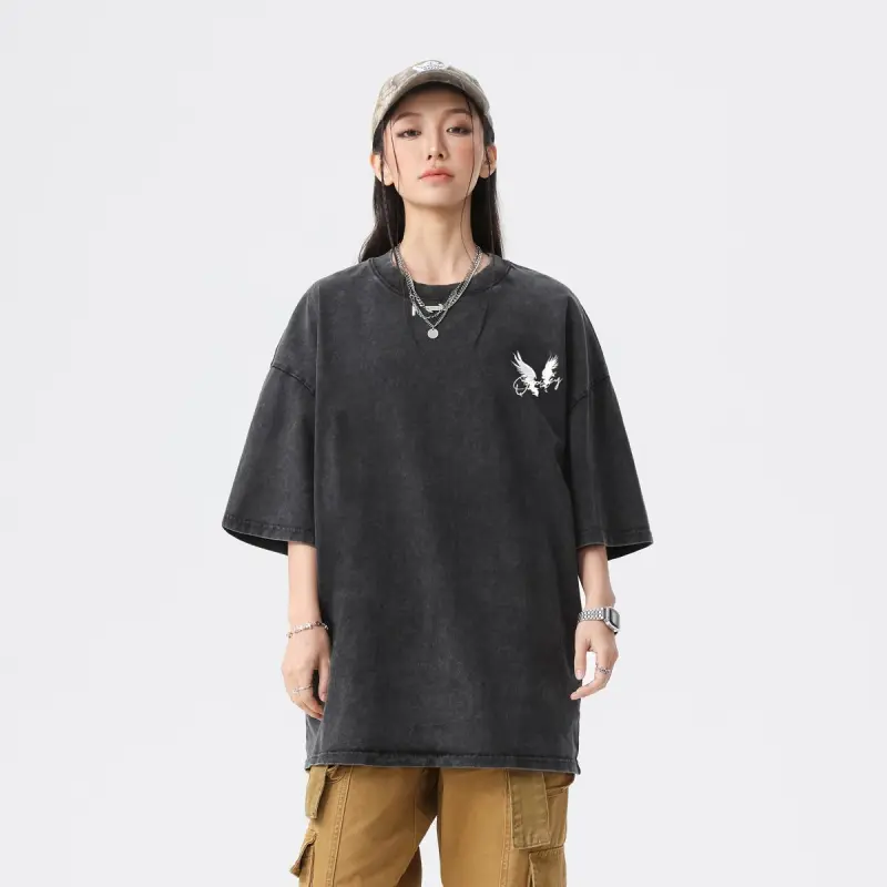 Qnxeey T Shirts Unisex-2