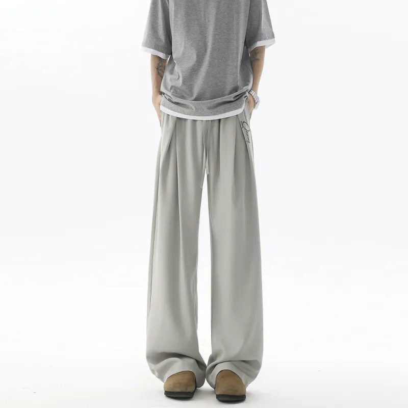 Qnxeey Casual Pants Unisex-12