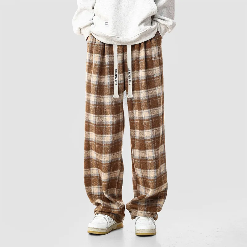 Qnxeey Casual Pants Unisex-11