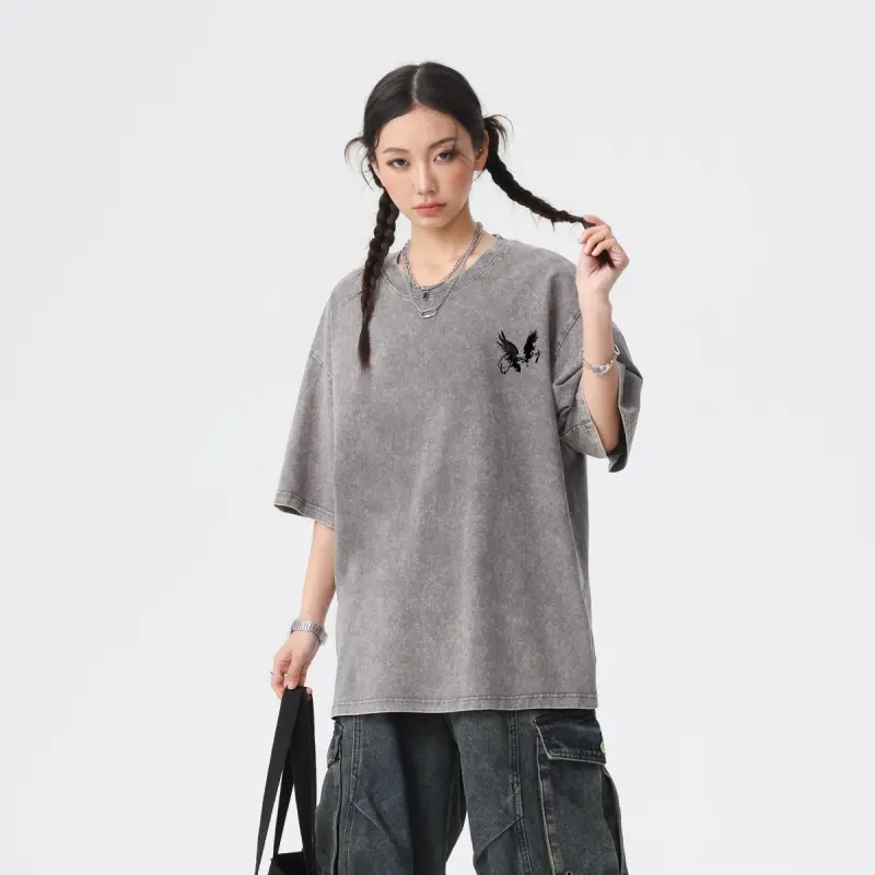 Qnxeey T Shirts Unisex-11