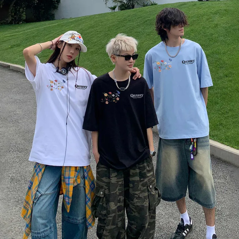 Qnxeey T Shirts Unisex-10