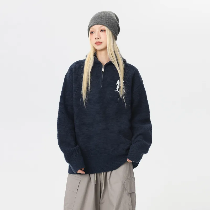 Qnxeey Sweaters Unisex-19