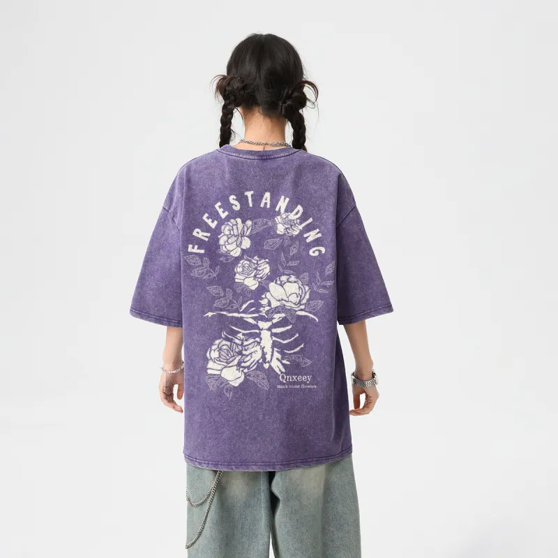 Qnxeey T Shirts Unisex-2
