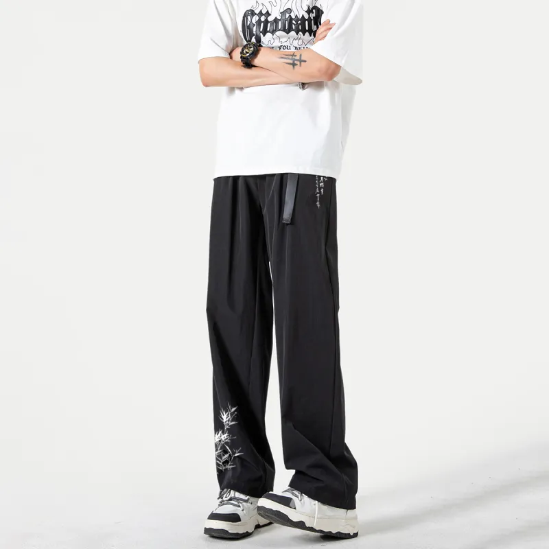 Qnxeey Suit Trousers Unisex-3