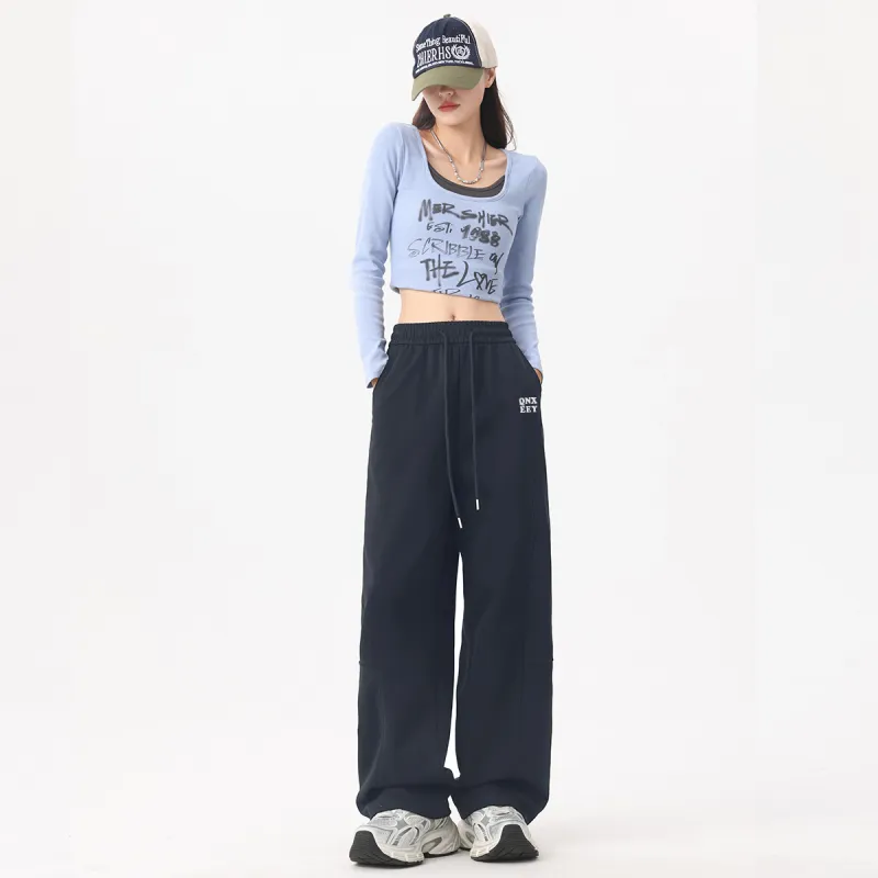 Qnxeey Casual Pants Unisex-39