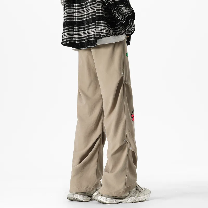 Qnxeey Casual Pants Unisex-26