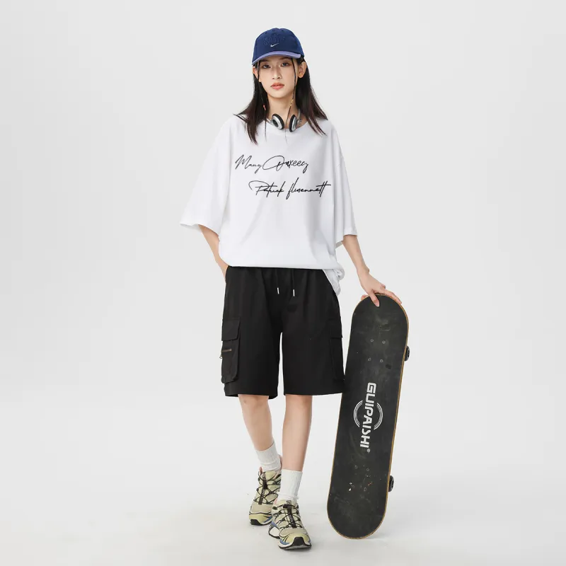 Qnxeey T Shirts Unisex-3