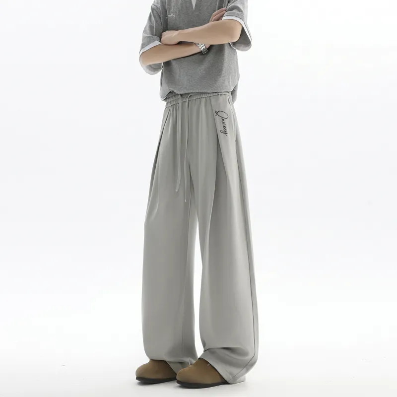 Qnxeey Casual Pants Unisex-13