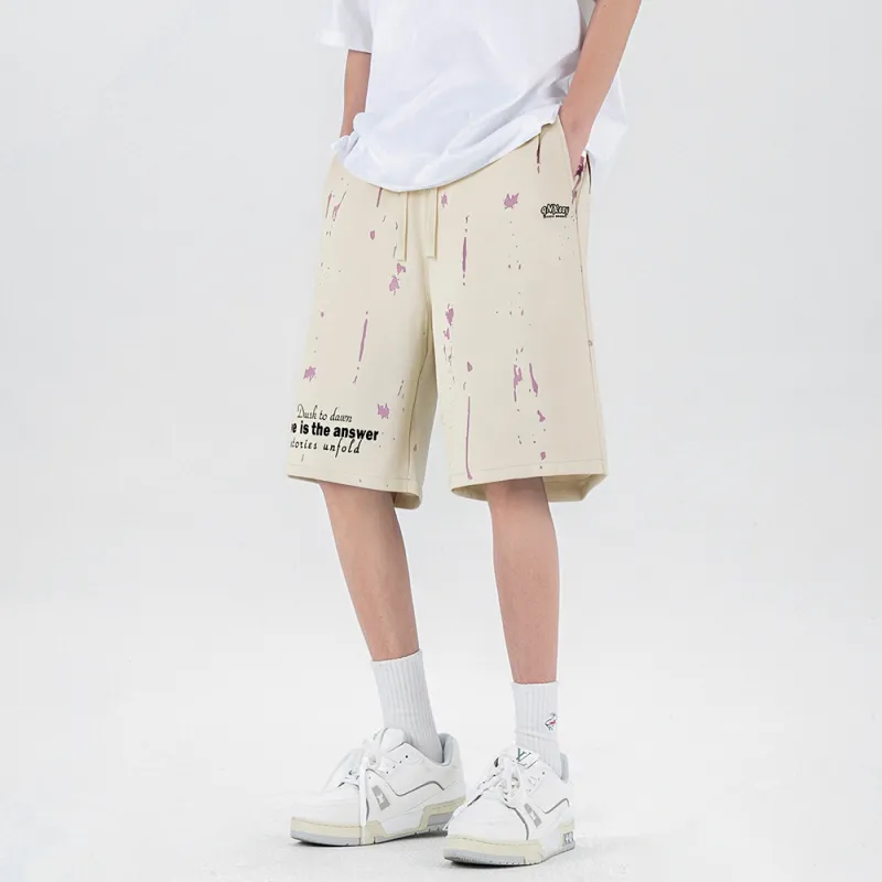Qnxeey Casual Shorts Unisex-2