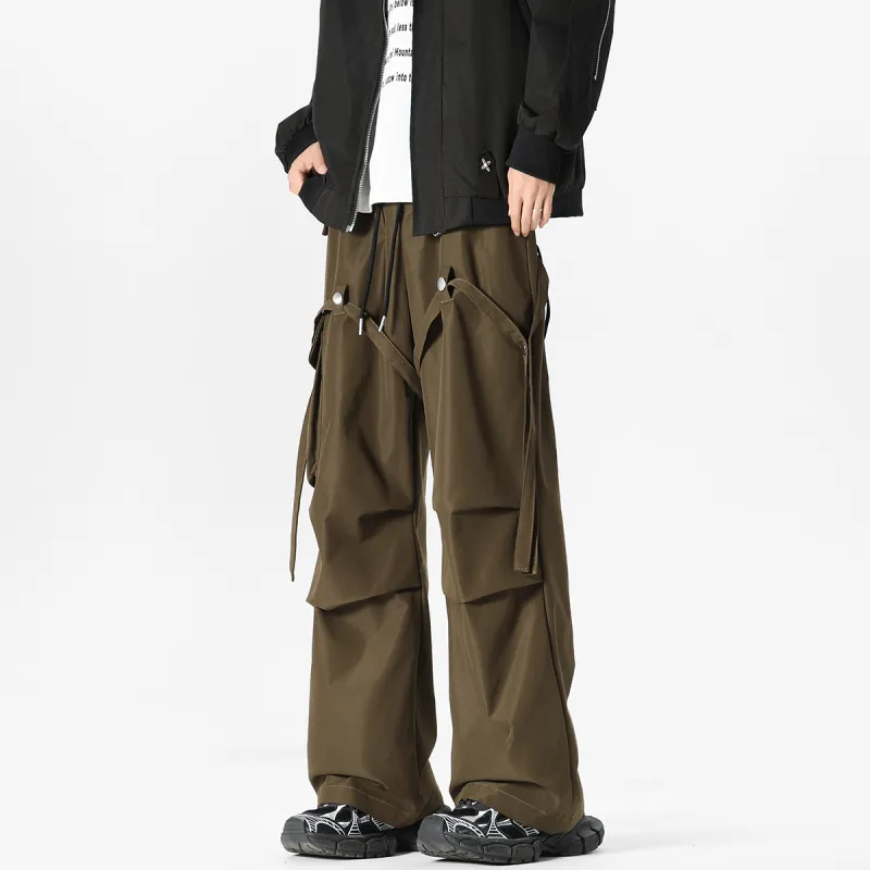 Qnxeey Cargo Pants Unisex-17