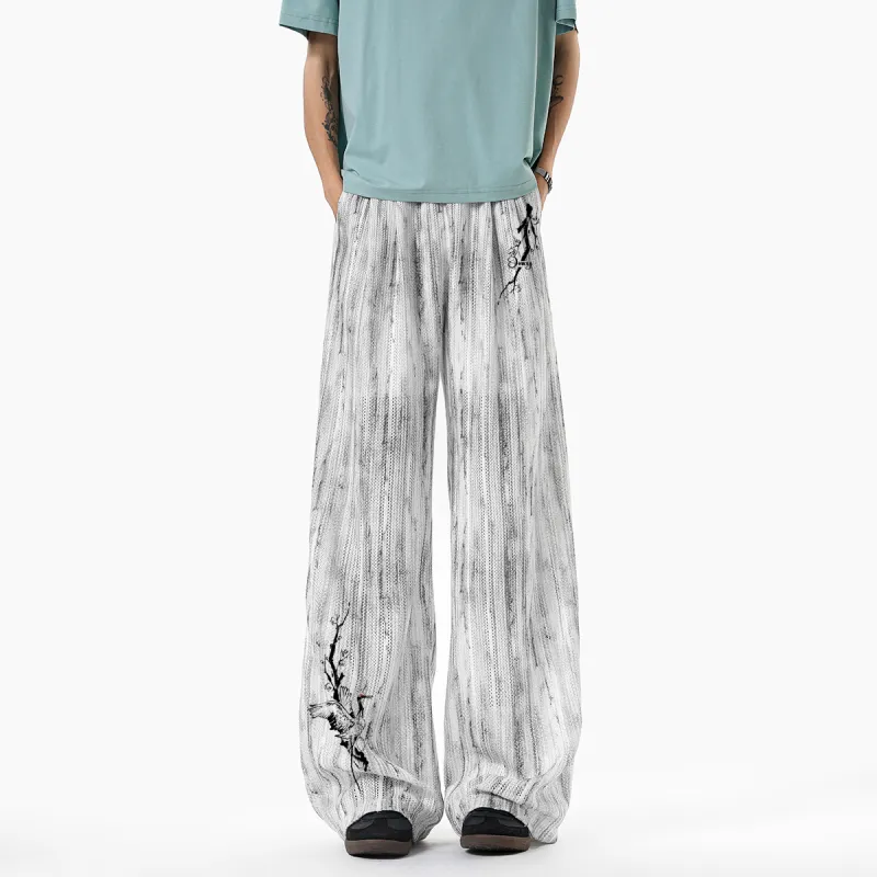 Qnxeey Casual Pants Unisex-6