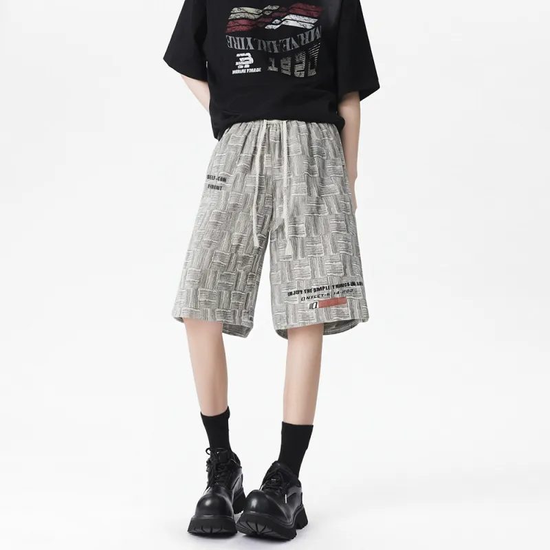 Qnxeey Casual Shorts Unisex-12