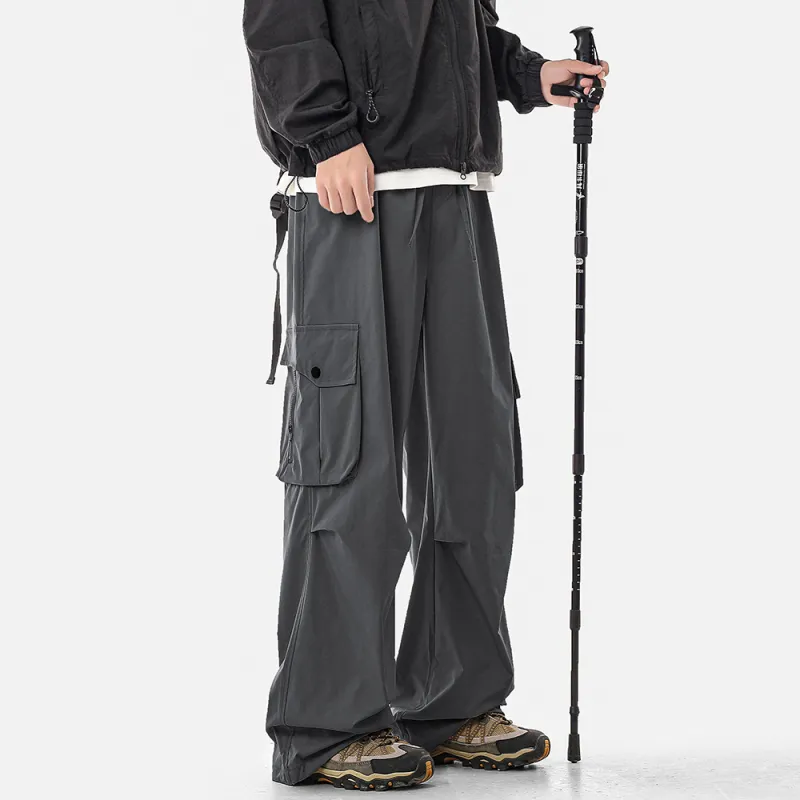 Qnxeey Cargo Pants Unisex-13
