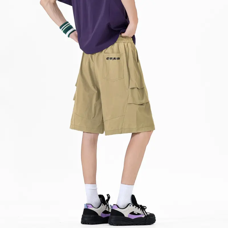 Qnxeey Casual Shorts Unisex-11
