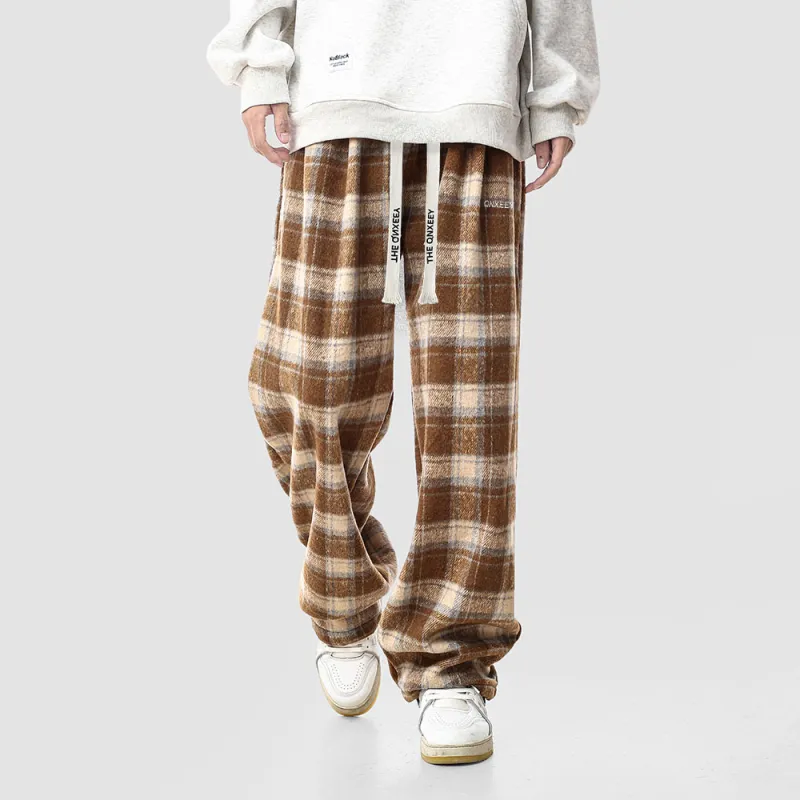 Qnxeey Casual Pants Unisex-12