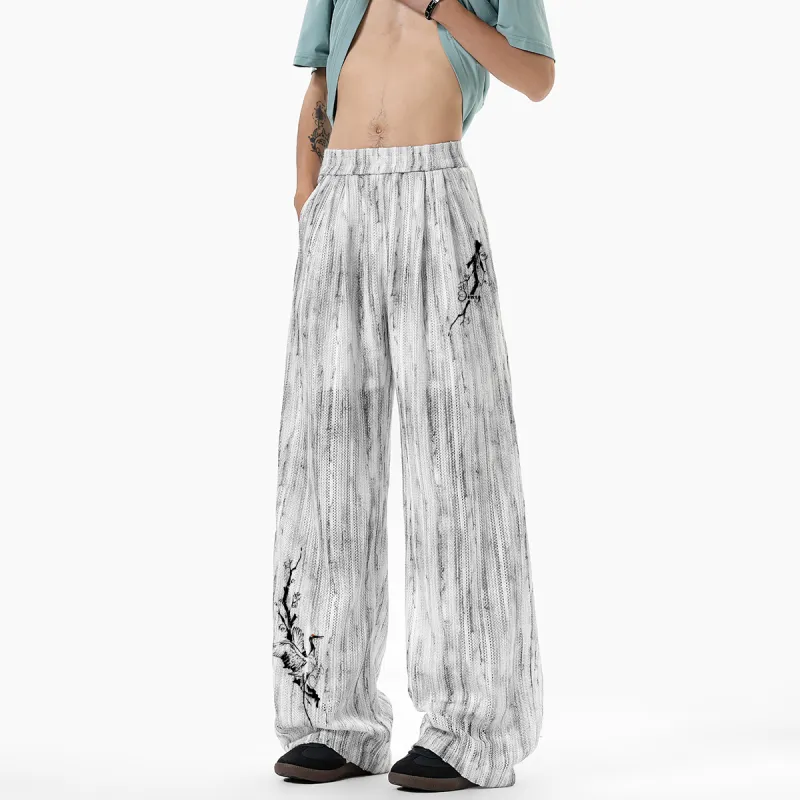 Qnxeey Casual Pants Unisex-4