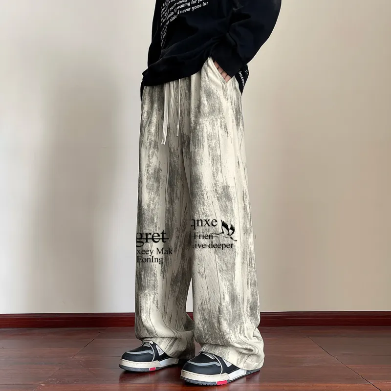 Qnxeey Casual Pants Unisex-3