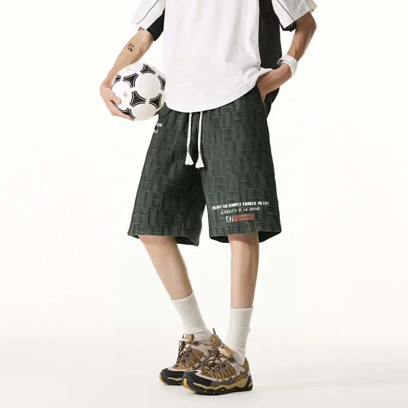 Qnxeey Casual Shorts Unisex-5