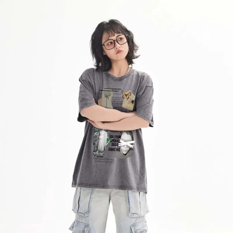 Qnxeey T Shirts Unisex-10