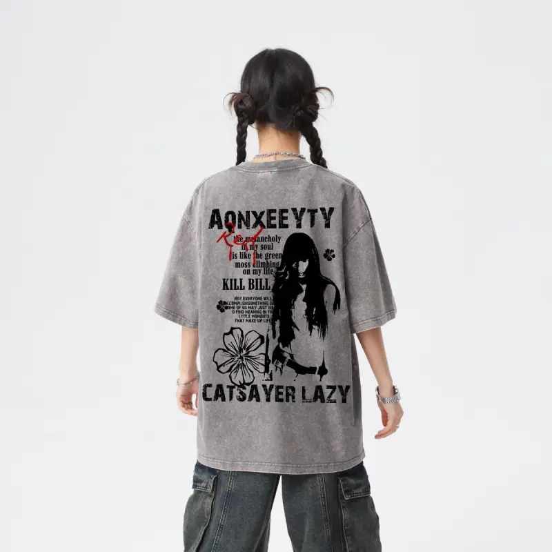 Qnxeey T Shirts Unisex-6