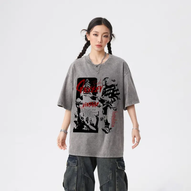 Qnxeey T Shirts Unisex-10