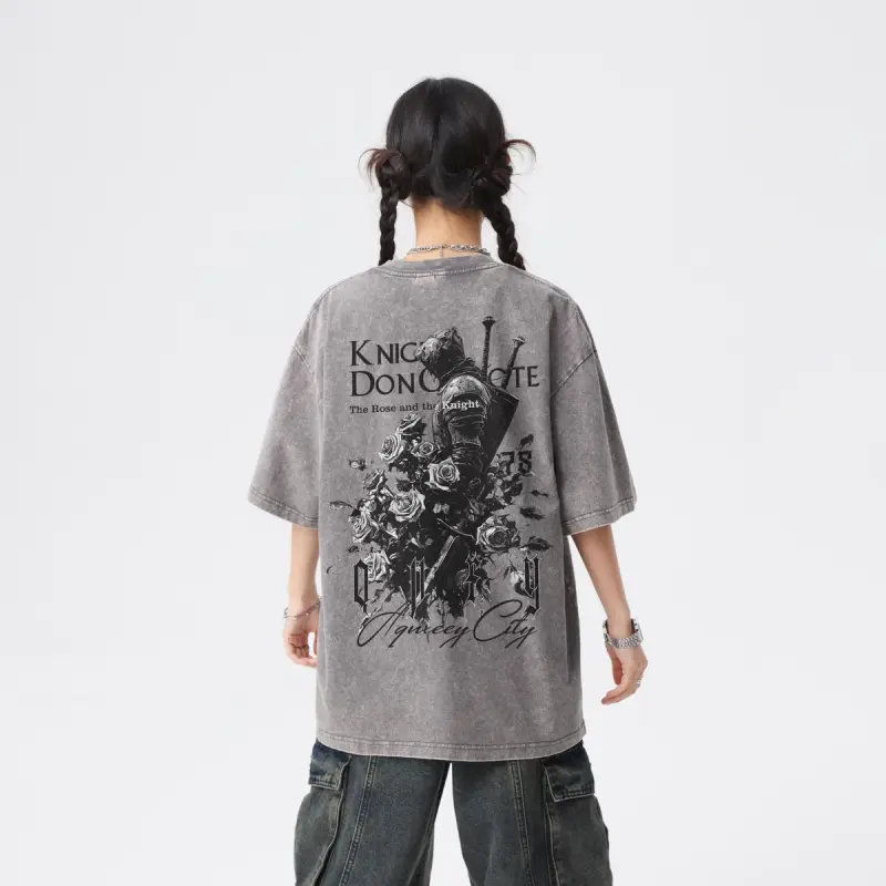 Qnxeey T Shirts Unisex-7