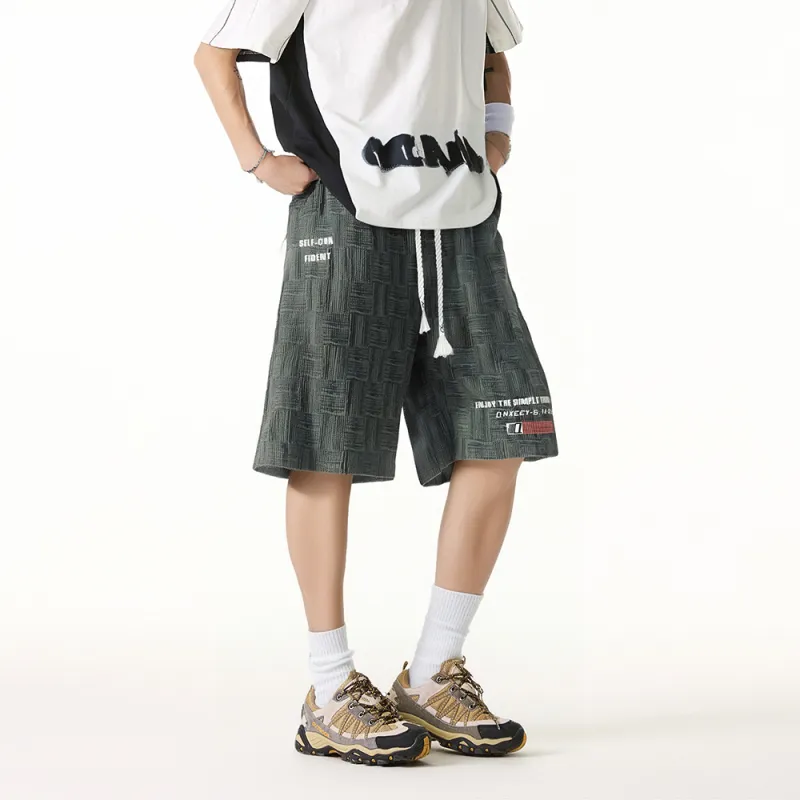 Qnxeey Casual Shorts Unisex-3