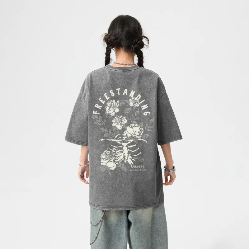 Qnxeey T Shirts Unisex-19