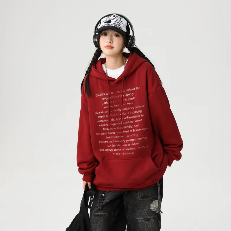 Qnxeey Sweatshirts Unisex-34