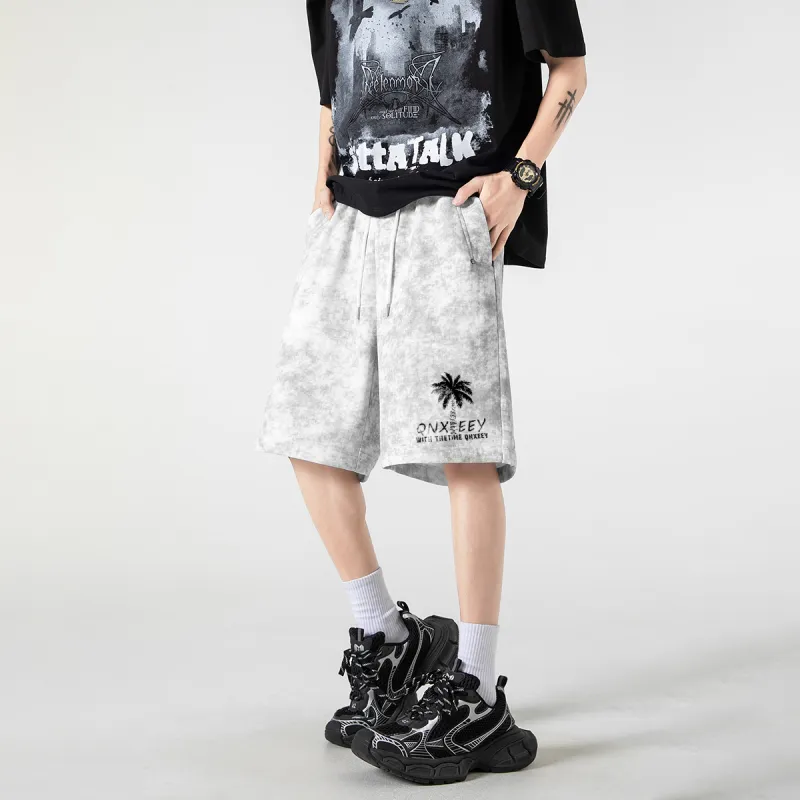 Qnxeey Casual Shorts Unisex-2