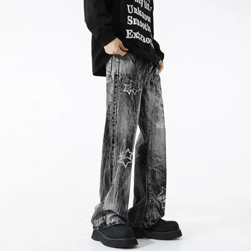 Qnxeey Jeans Unisex-4