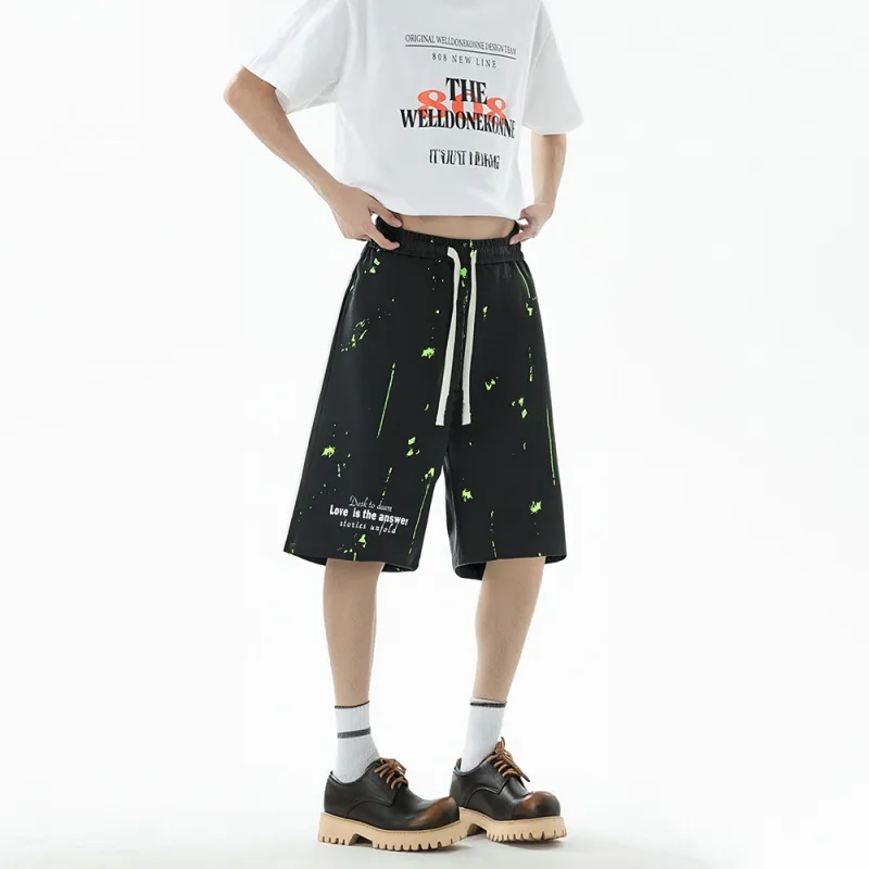 Qnxeey Casual Shorts Unisex-16