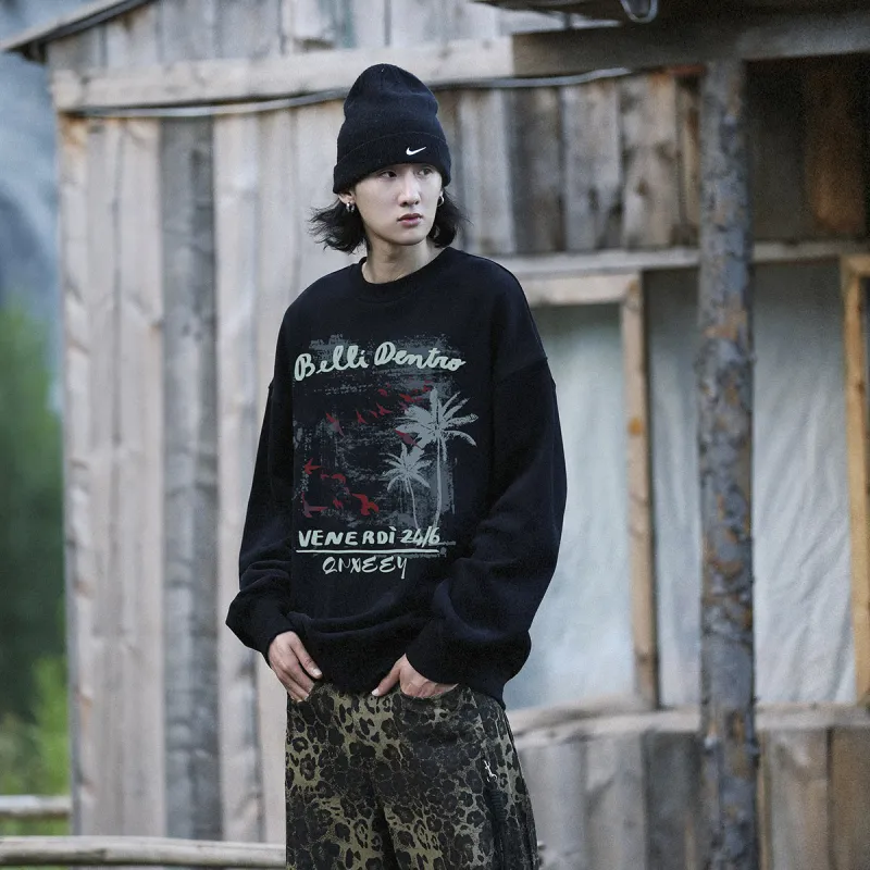 Qnxeey Sweatshirts Unisex-2