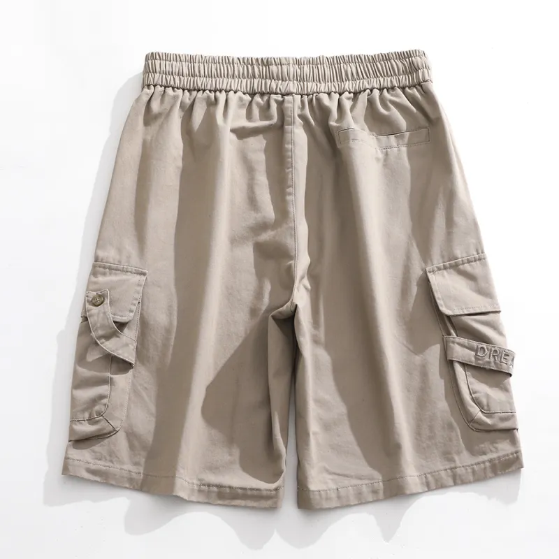 Qnxeey Cargo Shorts Unisex-8