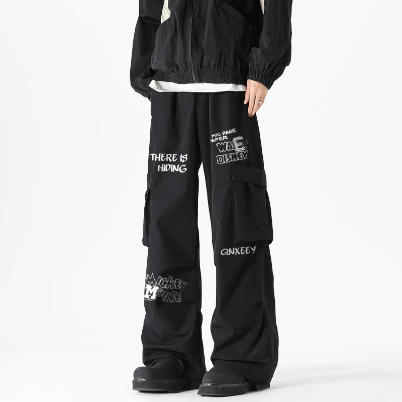 Qnxeey Cargo Pants Unisex-10